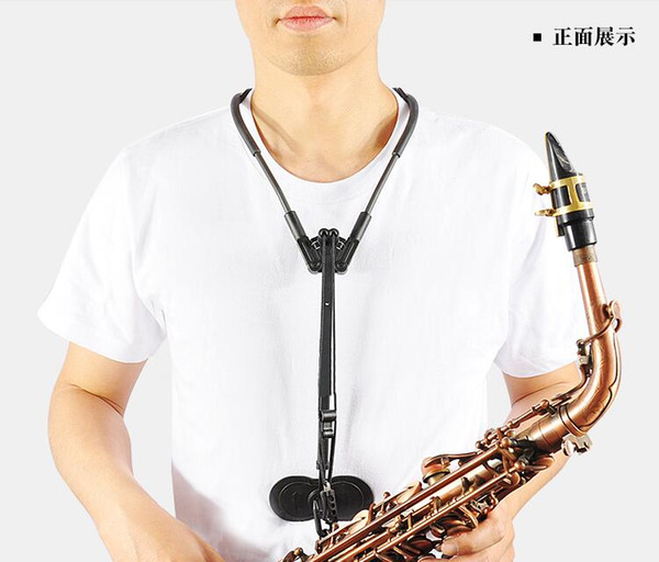 Switzerland Invisible Adjustable Alto Tenor Saxophone Neck Shoulder Strap Belt Musical Woodwind Parts Accessories