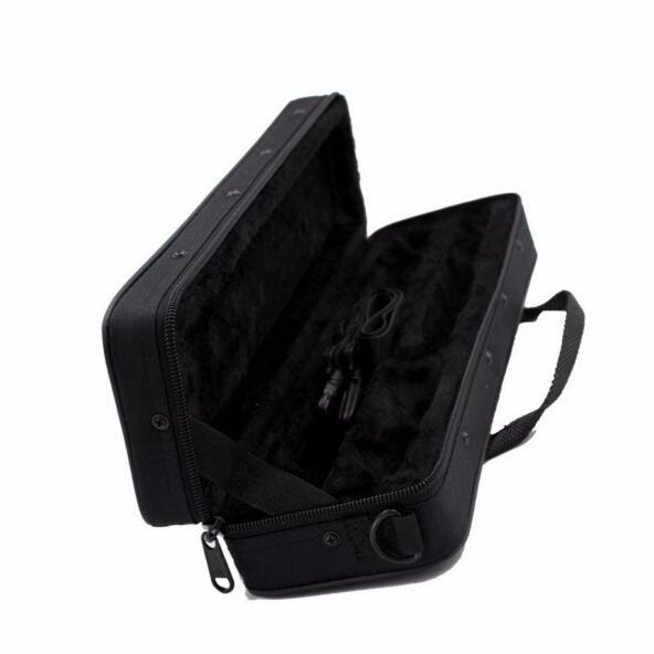 Wholesale- Black Oxford Cloth Adjustable Shoulder Strap Flute Case Carrying Gig Bag