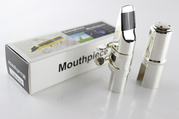 High Quality Saxophone Mouthpiece For Alto Eb Saxophone Gold And Silver Plated Size 5.6.7.8.9 Musical Instrument Accessories