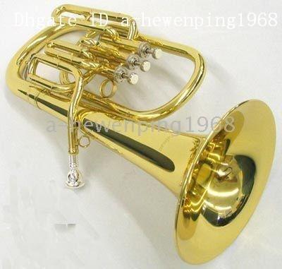 HORN With case New arrival Brass Super Bb BARITONE TUBA PISTON