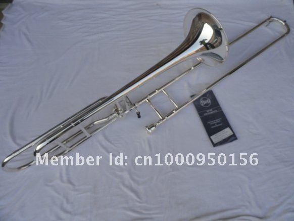 New Arrival Professional Bach 42BO Bb Tenor Trombone Silver Plated B Flat Trombone High Quality Musical Instruments