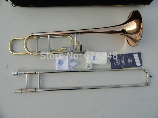 Professional Musical Instrument Tenor Bb Trombone For Students The Replication Bach 42BO Phosphorus & Copper Tube Sandhi With Mouthpiece