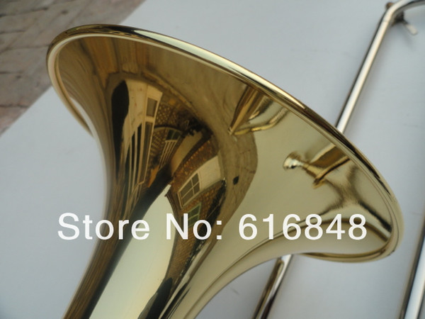 Free Shipping Alto Trombone Professional Musical Instrument Eb Tune Trombone For Students High Quality Brass Trombone With Case