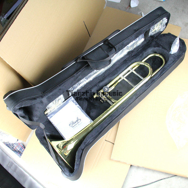 Trombone Tenor Bb/F key great technique sound Professional brass body