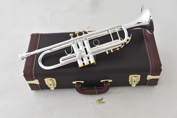 Bach Trumpet LT190S-85 Music instrument Bb flat trumpet Grading preferred trumpet professional performance music Free shipping