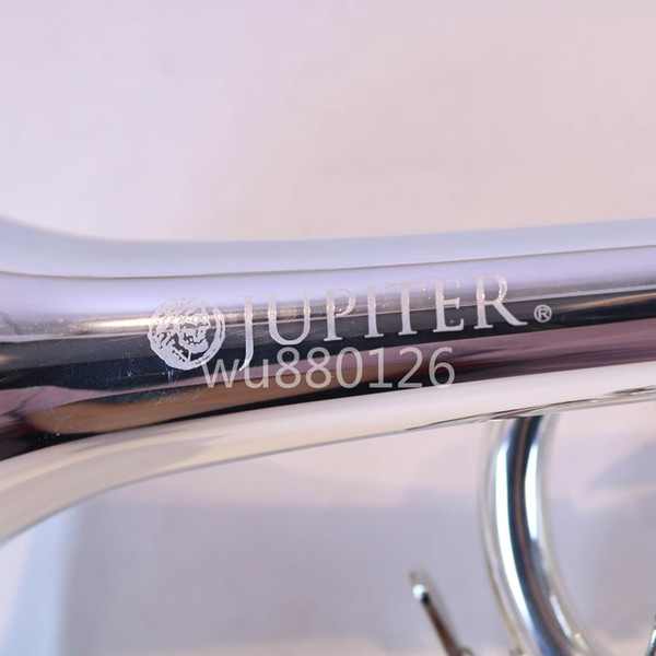 New Jupiter JTR700 Bb Trumpet High Quality Brass Silver Plated Surface Trumpet Musical Instrument Trumpet with Mouthpiece Free Shipping