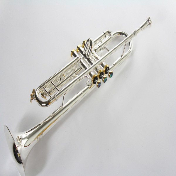 Silver Plated TR-197GS Trumpet Professional Musical Instruments Supply