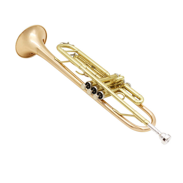 Manufacturers wholesale authentic small trumpet double color trumpet in large quantities