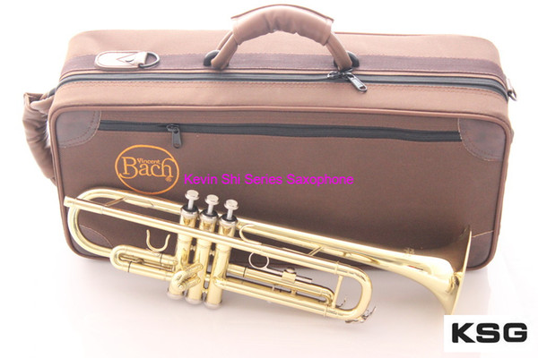 2019 New American Bach Original TR-500 Bb Student Trumpet Bell Musical Instruments Brass Trompete Trumpeter Horn Trompeta gold bach trumpet