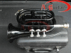 BLACK MINI/POCKET TRUMPET Professional TRUMPET BRASS