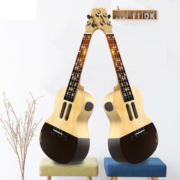 Populele U1 Soprano Ukulele Concert 4 Strings 23 Inch Acoustic Electric Smart Guitar from Xiaomi APP Phone Guitarra Ukulele