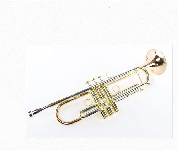 2017 New Top Trumpet TR-305G B flat phosphor bronze trumpet musical instrument trumpet music performances