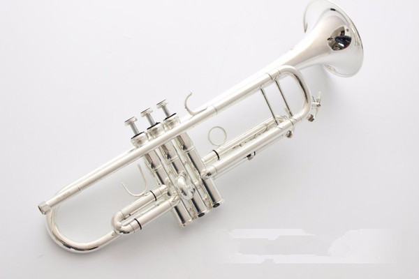 20 19 Hot Bach Originale Autentico Doppio Argento placcato TR-190GS Piatto Tromba Professionale Top Strumenti Musicali