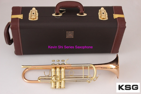 2019 American Bach LT180S-72 Bb Trumpet Instruments Surface Phosphorus copper Brass Bb Trompeta Professional Musical Instrument Bach trumpet