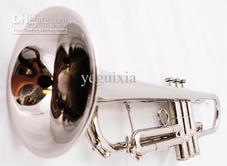 NEW BAND APRVD. NICKEL Bb Trumpet +CASE+WARRANTY