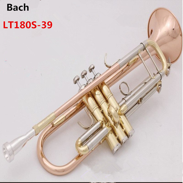 2017 American Bach trumpet instrument LT180S-39 B flat phosphor bronze trumpet beginner Grading professional