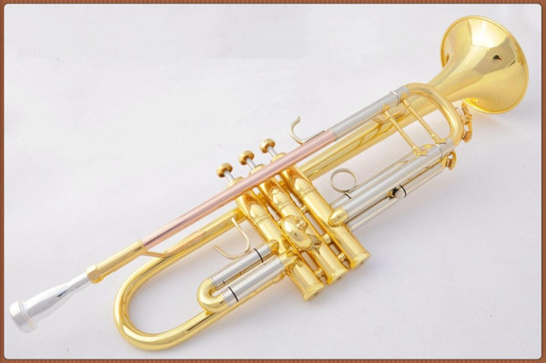 Vincent Shrotenbach Stradivarius Intermediate Model Bb Trumpets TR-200 Red Brass Leadpipe Trumpet Mouthpiece Accessories Case