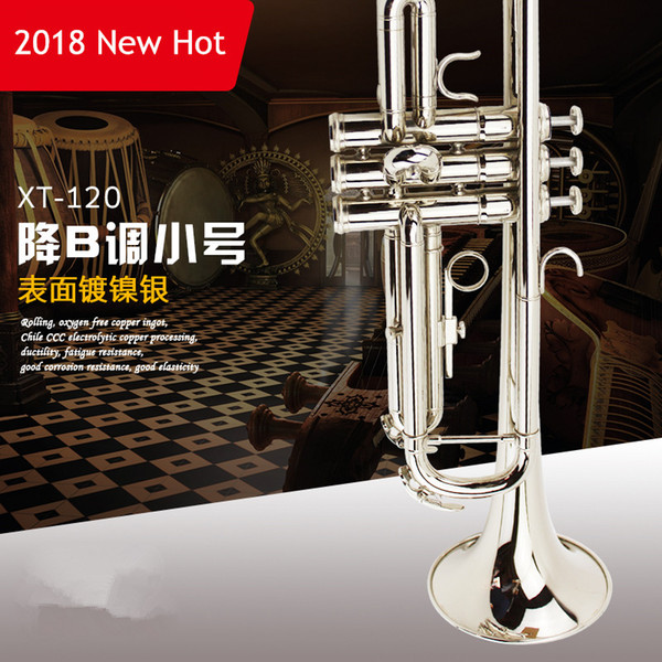 American original Bach trumpet XT-120 Professional Student B flat trumpet musical instrument brass music beginner playing level