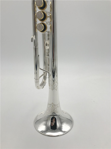 High-quality Baja trumpet instrument 197GS reduces the B gilt button to play the bell trumpet