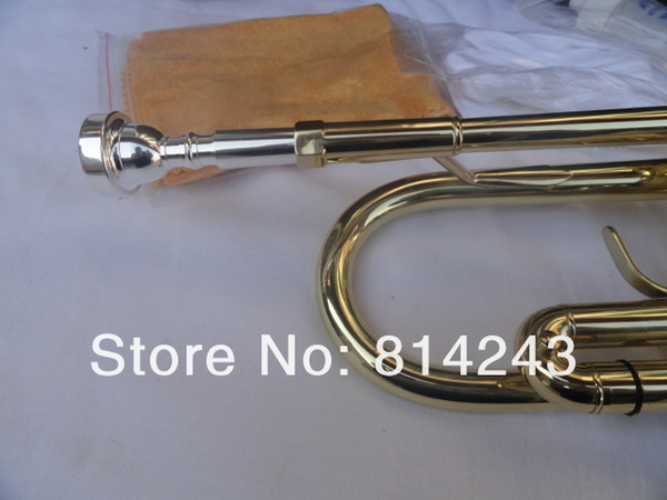 Bach TR700 Small Brass Bb Trumpet Gold The Paint Surface Instruments Of Brass Bb Trumpet With Case Gloves Cleaning Cloth