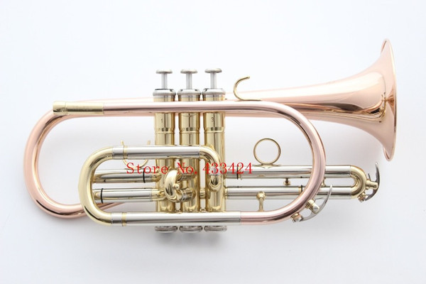 Taiwan Bach Corneta Cornet B Flat Bb Professional Trumpet Top Musical Instruments Brass Trompete Trumpeter Bugle Genuine