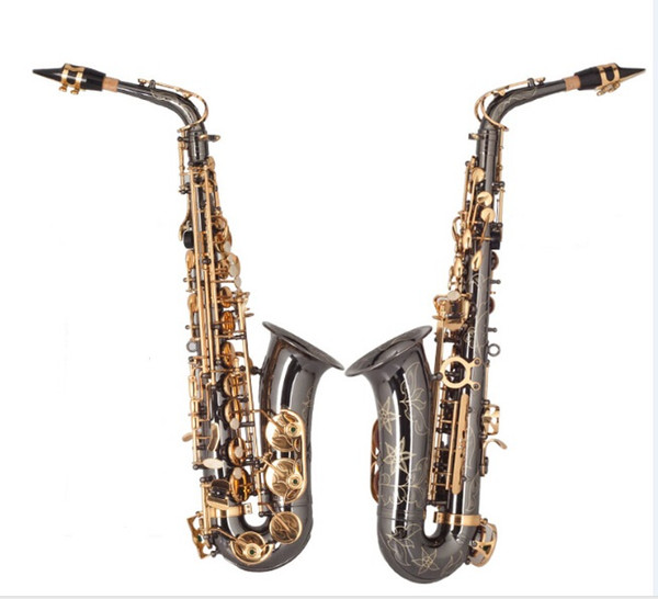 Free Shipping 2015 Fashion New Arrival Professional Alto Eb Saxophone,High Grade Performance Nickel plating Saxophone