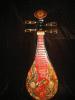 Wonderful rosewood lute portrayal dragon phoenix