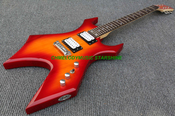 Chmelodymusic Lzeal starshine pearl white diamond inlay guitar electric guitar guitrra customized production available SSS pickups guitar