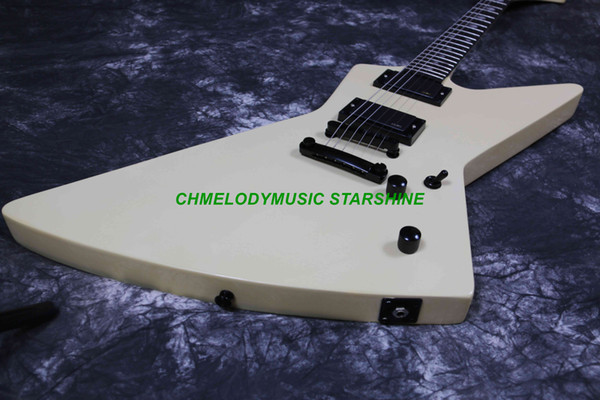 Chmelodymusic Lzeal starshine white color covered pickups electric guitar guitrra customized production available SSS pickups guitar