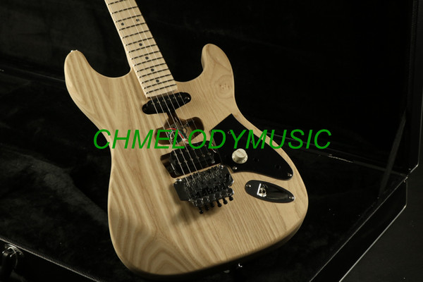 Chmelodymusic Lzeal starshine maple neck unfinished guitar kit electric guitar guitrra customized production available SSS pickups guitar