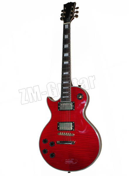 Wholesale - Newest Cherry Burst Solid Left Hand Electric Guitar free shipping