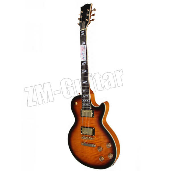 Brand New VS vintage sunburst electric guitar free shipping brown guitars earth