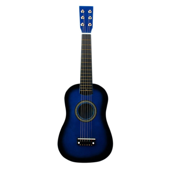 FSTE-IRIN Mini 23 Inch Basswood 12 Frets 6 String Acoustic Guitar with Pick and Strings for Kids / Beginners