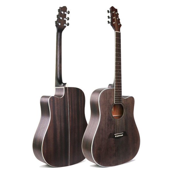 Steel-string acoustic guitar 41-inch wood high-performance plywood acoustic guitar