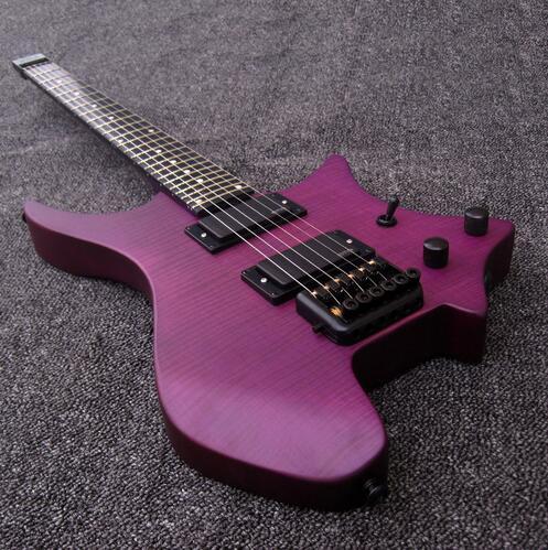 2019 new + factory + Strandberg Boden OS6 6 Strings Purple Headless Electric Guitar Free Shipping strandberg headless guitar