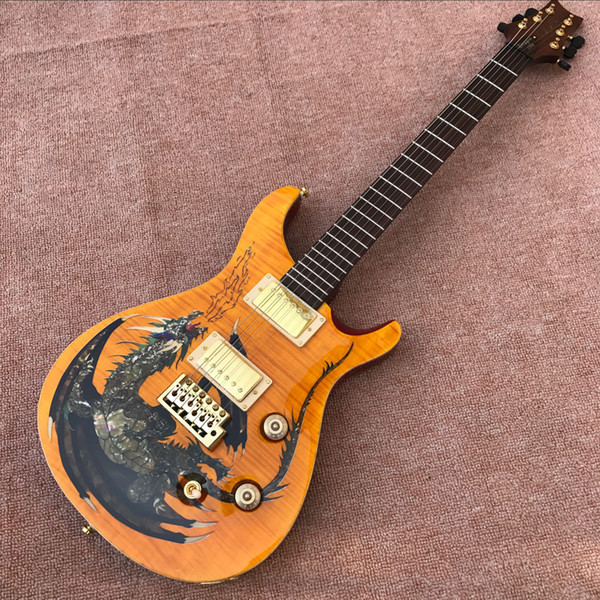 Free delivery factory makes all kinds of different electric guitars can be customized guitar guitarra We can produce as long as we have pict