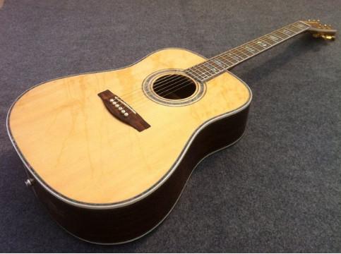 Free shipping Dought 45S standard electric acoustic guitar with solid spruce top guitarra guitars