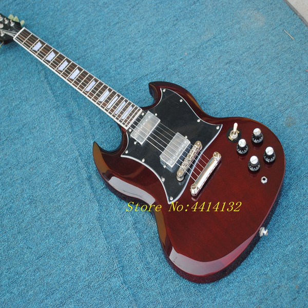 Classic Model Best Service SG Guitar Red Color Angus Young Style Available Electric guitar , hot selling guitarra