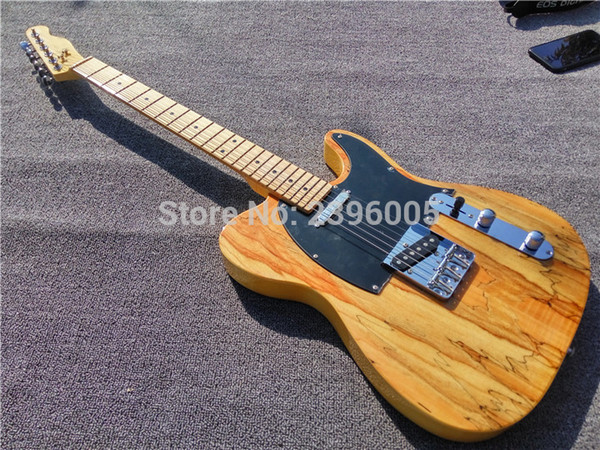 Hot sale custom exclusive telecast electric guitar.Acacia maple top. real guitar picture 52 classical version free shipping