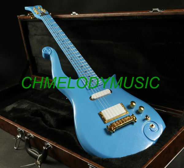 Chmelody Lzeal blue prince sh pickups quality electric guitar guitrra oem customized production factory