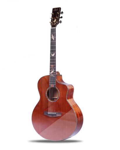 2018 Hot Sale 41''Wood Guitar JF custome Cut-away Acoustic Guitar High Quality Sold Africa Mahogany Guitar