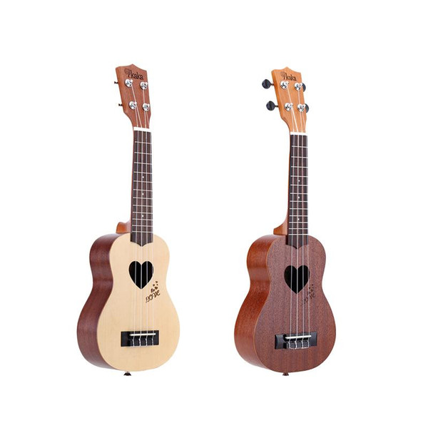 KaKa KUS-LOVE 4 Strings Soprano Ukelele Durable 21