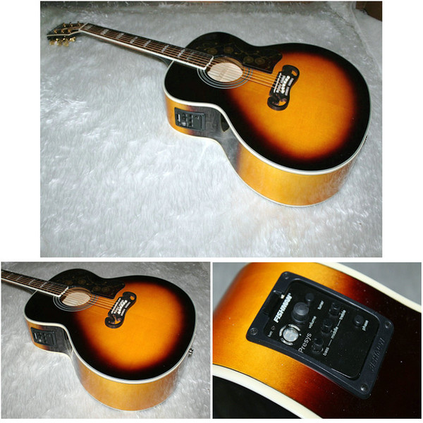 Custom Shop Vintage 200 Acoustic Guitar & Acoustic Electric Guitar China Factory Free shipping