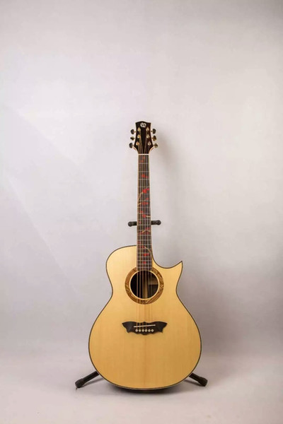 New rhyme's guitar, panel cloud unlined upper garment, lientang rosewood, fingerboard with cherry blossoms, (can is it stick to standard des