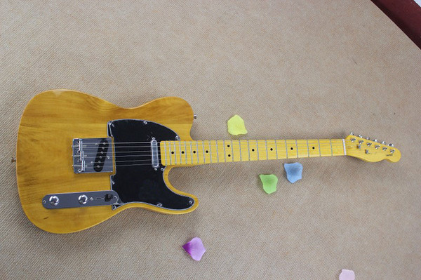 TELE Natural color Guitars Telecaster Electric Guitar in stock