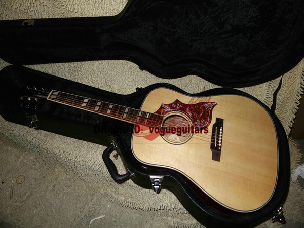 Top Musical instruments Newest Natural Acoustic Electric Guitar Free Shipping