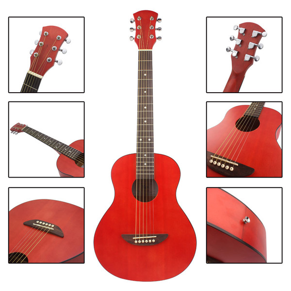 36 inch ballad guitar red guitar musical instrument wholesale direct sale