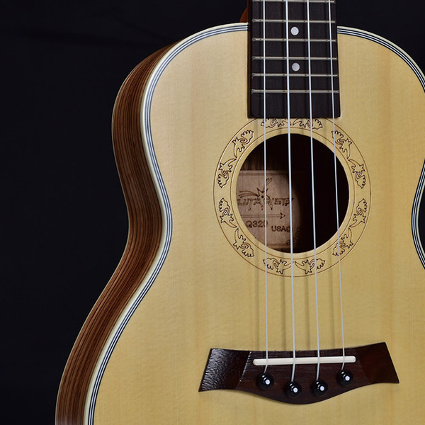 Crazy2019 Musical Instruments 23 Inch Spruce Zebra Mu Yu In Guitar Jita Vuk Lily Hawaii Ukulele