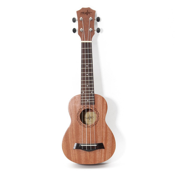 21 inch 15 Frets Mahogany Soprano Ukulele Guitar Uke Sapele Rosewood 4 Strings Hawaiian Guitar for beginners or Basic players