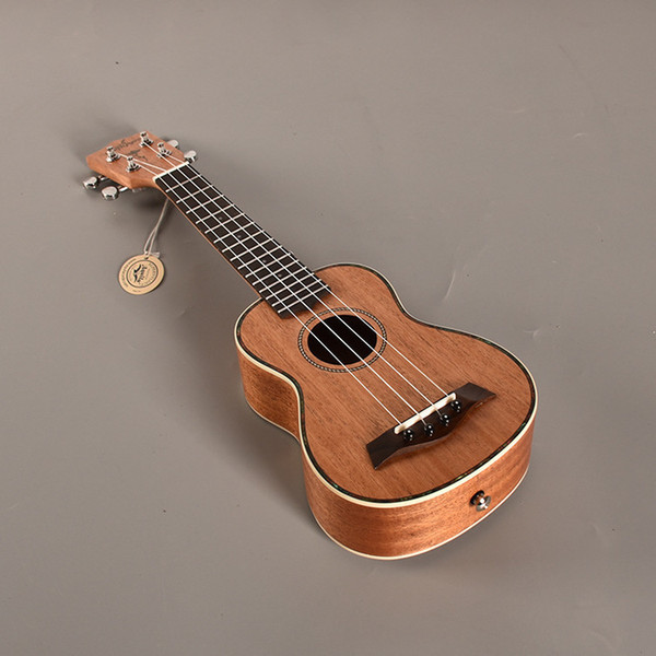 Crazy2019 21 Inch Mahogany In Four String Small Guitar Vuk Lily Hawaii Ukulele Type